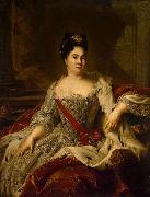 Jjean-Marc nattier Portrait of Catherine I Germany oil painting artist